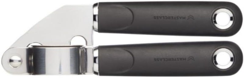 KITCHENCRAFT Masterclass Soft-Grip Stainless Steel Garlic Press, Carded - Image 1